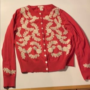 Floral  Embroidered Cardigan